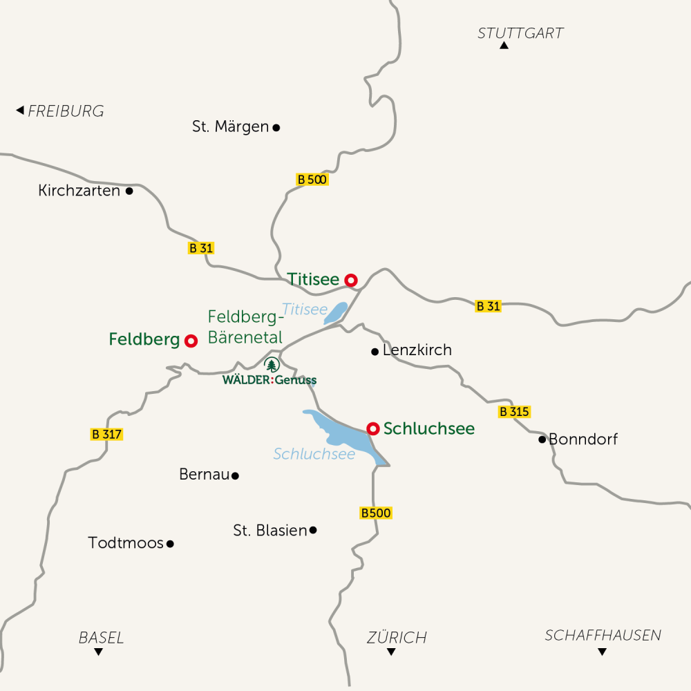 Anfahrt überregional