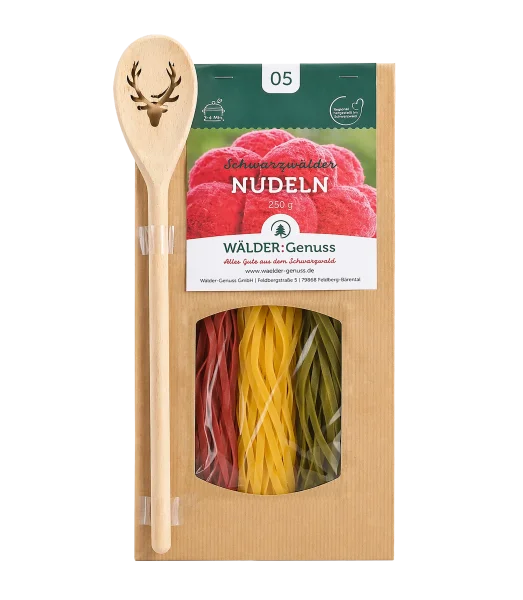 Nudeln WÄLDER:Genuss Schwarzwald mit Kochlöffel 250 g
