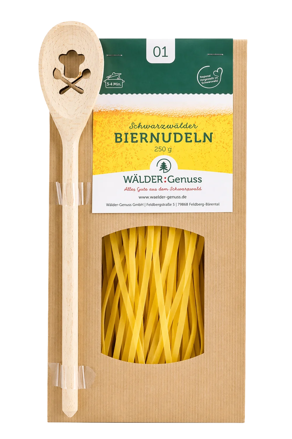 Nudeln WÄLDER:Genuss Bier
