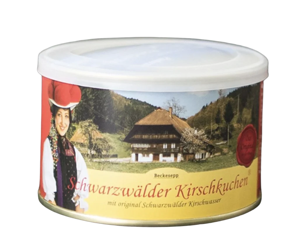 Schwarzwälder Kirschkuchen in der Dose